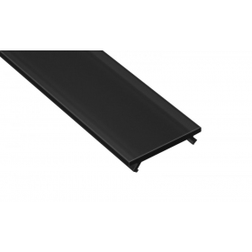 Matinis dangtelis profiliams A B C D Y (2m, Schwarz) 