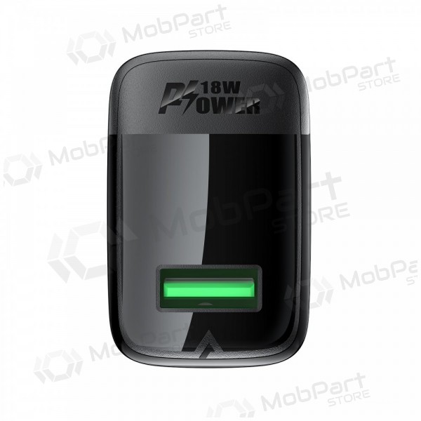 Ladegerät Acefast A90 18W USB-A Schwarz
