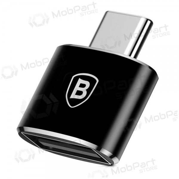 Adapter Baseus USB-A to Type-C OTG Schwarz CATOTG-01