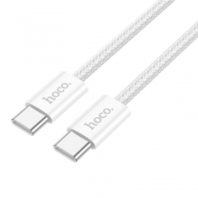 USB Kabel Hoco X104 60W USB-C to USB-C 2.0m Weiß