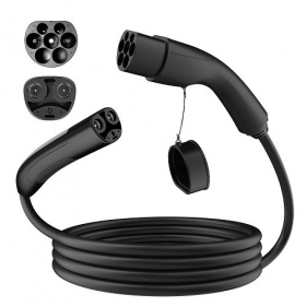 Elektromobilio Ladekabel Tesla NACS - Type 2, 32A, 7.2kW, 1-fazė, 5m