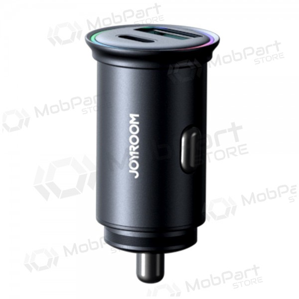 Ladegerät automobilinis Joyroom JR-CCN04 USB-C/USB-A 60W Schwarz