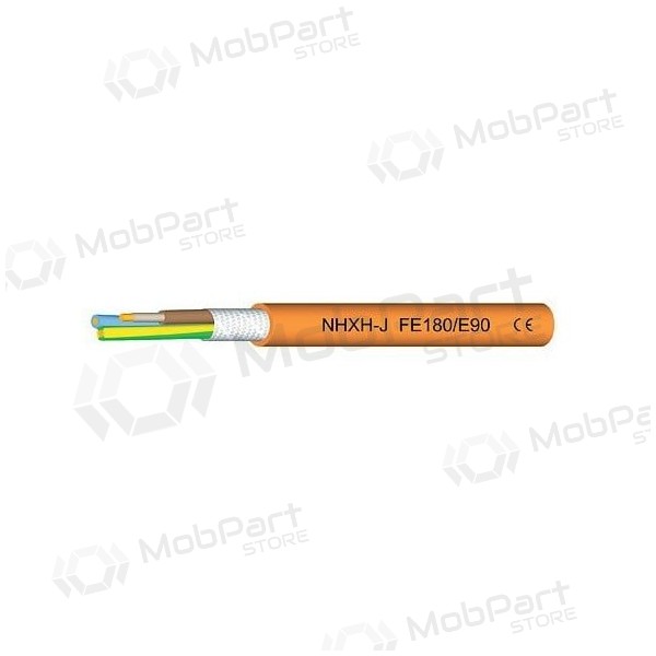 Stromkabel Eupen NHXH FE-180/E90 5x2.5 mm² Kupfer LSZH 0.6/1 kV
