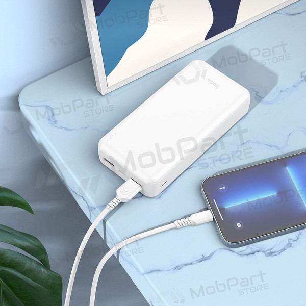Externe Batterie Power Bank Hoco J100A 2xUSB-A 20000mAh Weiß Externe Batterie Power Bank Hoco J100A 2xUSB-A 20000mAh Weiß