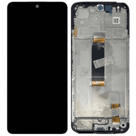Xiaomi Redmi 13 4G, 5G, Poco M6 4G Display (Schwarz) (mit Rahmen) (original)