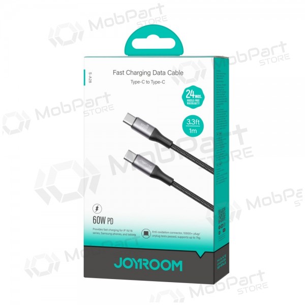 USB Kabel Joyroom S-A28 USB-C to USB-C 60W 1.0m Schwarz