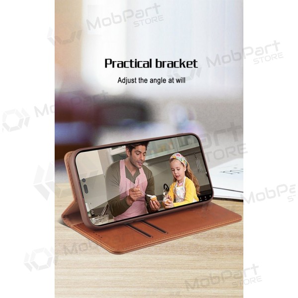 Handyhülle HDD Magnetic Wallet Case Samsung A125 A12/M127 M12 Violett