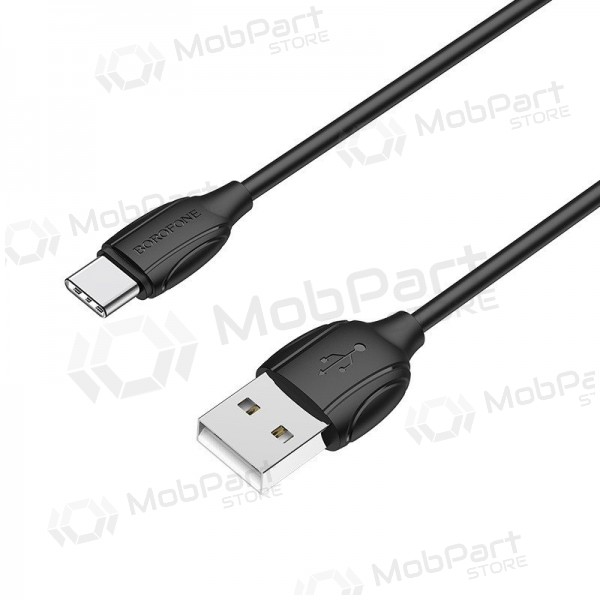 USB Kabel Borofone BX19 USB-A to USB-C 1.0m Schwarz