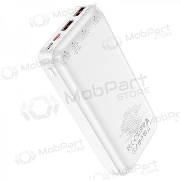 Externe Batterie Power Bank Hoco J101A PD 20W+Quick Charge 3.0 22.5W 20000mAh Weiß Externe Batterie Power Bank Hoco J101A PD 20W+Quick Charge 3.0 22.5W 20000mAh Weiß