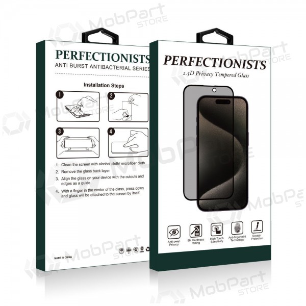 Apple iPhone 16e Displayschutzglas - 2.5D Privacy Perfectionists