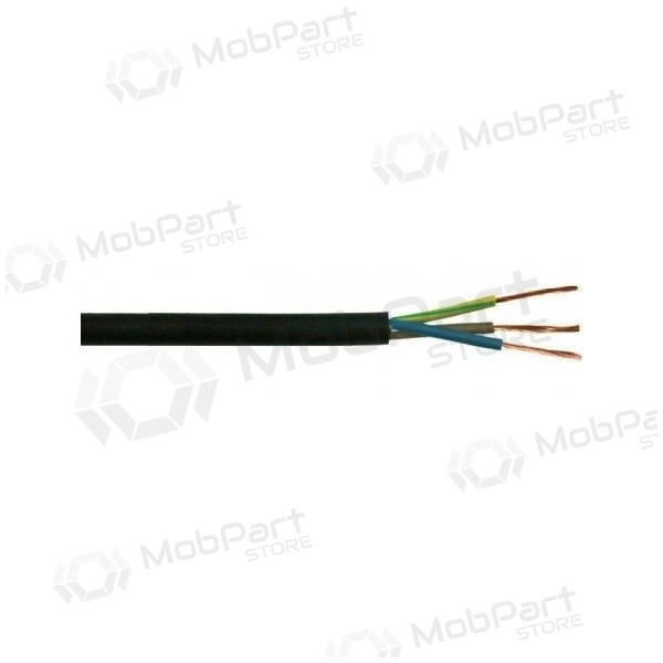 Flexibles Kabel Elpar H05RR-F 3x1.5 mm² Kupfer Gummi 300/500 V