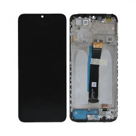 Xiaomi Poco C40 Display (Schwarz) (mit Rahmen) (original)