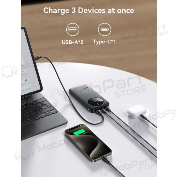 Externe Batterie Power Bank Joyroom JR-PBF12 10000mAh Schwarz Externe Batterie Power Bank Joyroom JR-PBF12 10000mAh Schwarz
