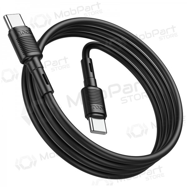 USB Kabel Hoco X83 60W Type-C to Type-C 1.0m Schwarz