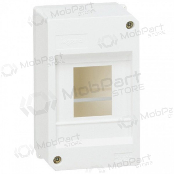 Plastikinis virštinkinis skydelis 4 mod. Legrand 001357 (be durelių)