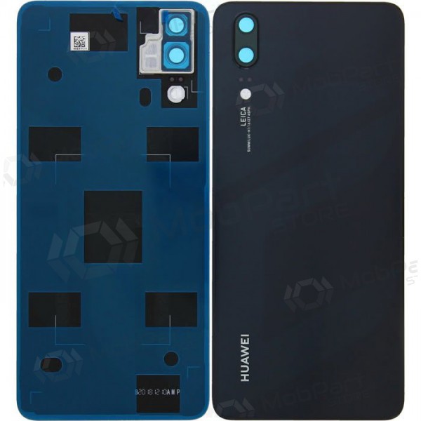 Huawei P20 Rückseite Akkudeckel (Schwarz) (gebraucht grade A, original)
