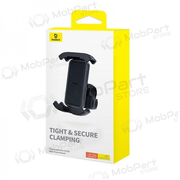 Telefono laikiklis dviračiui Baseus QuickGo Series Bike Phone Mount Cluster Schwarz C40561500113-00