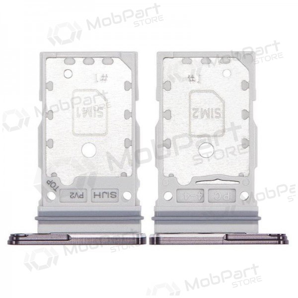 Samsung S908 Galaxy S22 Ultra Dual SIM-Kartenhalter (Schwarz) (service pack) (original)