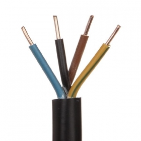Flexibles Kabel Lietkabelis OMY H03VV-F 4x0.5 mm² Kupfer 100 m Rolle