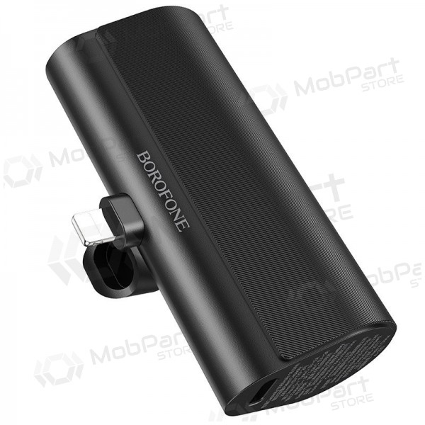 Externe Batterie Power Bank Borofone BJ35 Lightning 5000mAh Schwarz Externe Batterie Power Bank Borofone BJ35 Lightning 5000mAh Schwarz