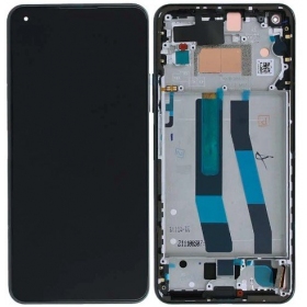 Xiaomi Mi 11 Lite, Mi 11 Lite 5G NE Display (Schwarz) (mit Rahmen) (Premium)
