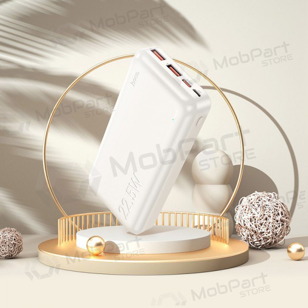 Externe Batterie Power Bank Hoco J101A PD 20W+Quick Charge 3.0 22.5W 20000mAh Weiß Externe Batterie Power Bank Hoco J101A PD 20W+Quick Charge 3.0 22.5W 20000mAh Weiß