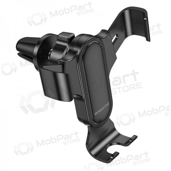 Automobilinis Universal telefono laikiklis Borofone BH74 tvirtinamas ant ventiliacijos grotelių, Schwarz