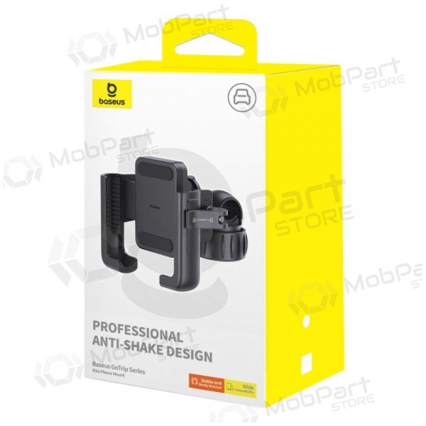 Telefono laikiklis dviračiui Baseus GoTrip Series Bike Phone Mount Cluster Schwarz C40572301111-00
