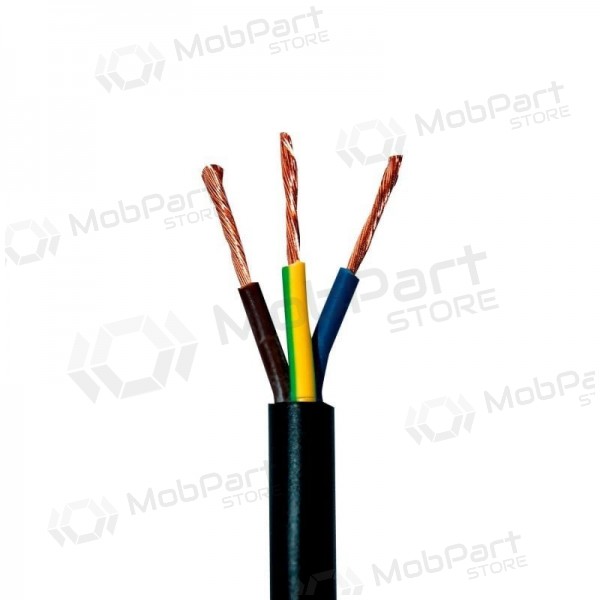 Flexibles kabel OMY 3x1.5 mm² kupfer PVC 100 m rolle.