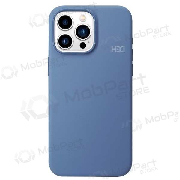 Handyhülle HDD Silicone MagSafe Case Apple iPhone 12/12 Pro Dunkelblau