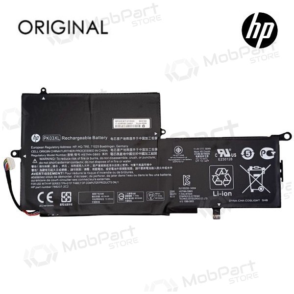 HP PK03XL, 4913mAh Laptop-Batterie / Akku - PREMIUM