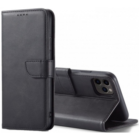 Handyhülle Wallet Case Xiaomi Redmi 15 4G/Redmi 15 5G Schwarz