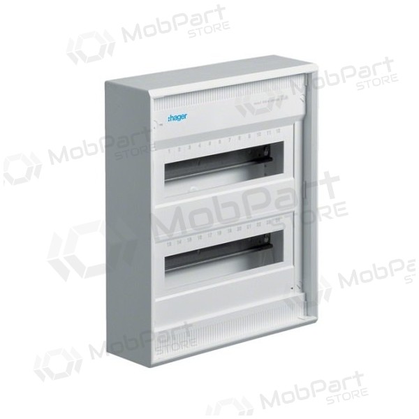 Hager 24 mod. virštinkinis skydelis VA24B