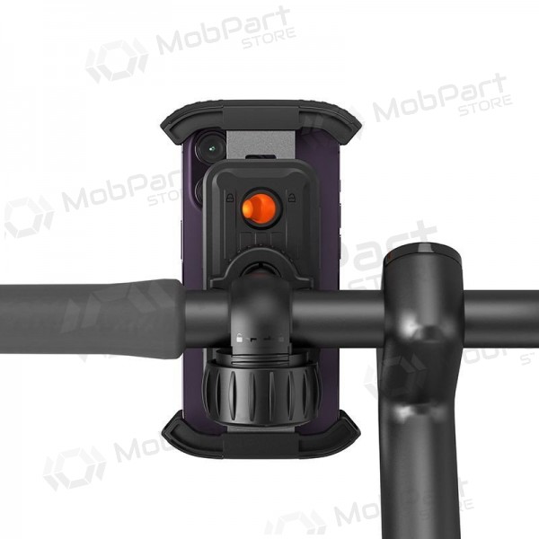 Telefono laikiklis dviračiui Baseus QuickGo Series Bike Phone Mount Cluster Schwarz C40561500113-00