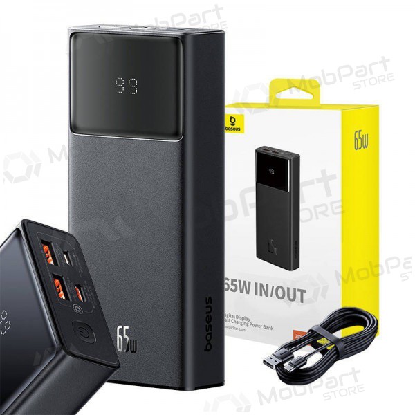 Externe Batterie Power Bank Baseus StarLord 65W 20000mAh Schwarz P10022906113-00