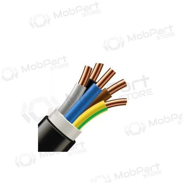 Stromkabel Lietkabelis CYKY 5x1,5 mm² kupfer PVC 450/750V massiv