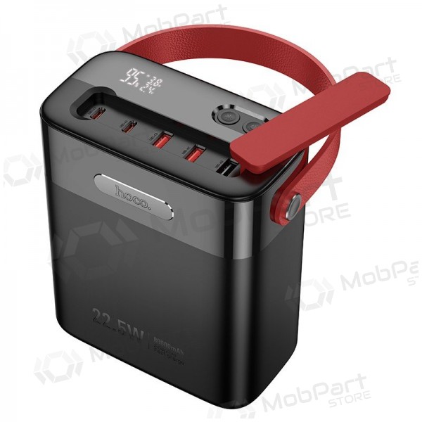 Externe Batterie Power Bank Hoco J143 22.5W+PD20W 80000mAh Schwarz
