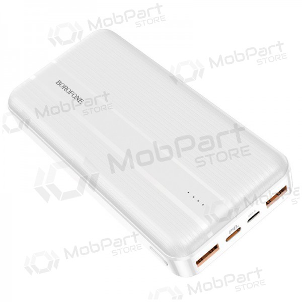 Externe Batterie Power Bank Borofone BJ9A Type-C PD+Quick Charge 3.0 (3A) 20000mAh Weiß Externe Batterie Power Bank Borofone BJ9A Type-C PD+Quick Charge 3.0 (3A) 20000mAh Weiß