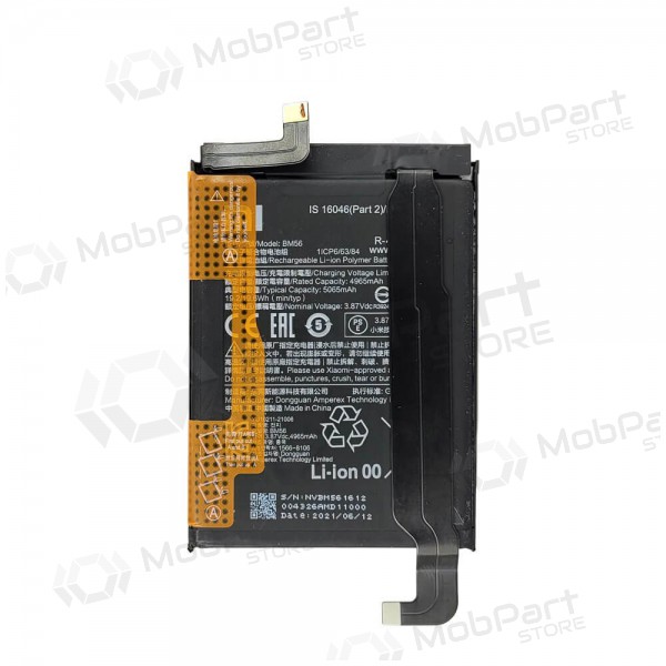 Xiaomi Poco F3 GT Batterie, akumuliatorius (BM56) (original)