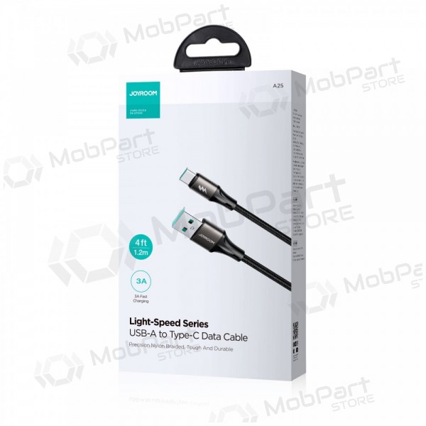 USB Kabel Joyroom SA25-AC3 USB to USB-C 3A 2.0m Schwarz