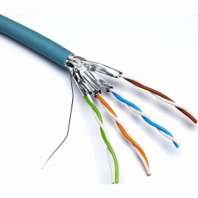 Kommunikationskabel Excel Cat6A 190-191 (U/FTP, LSOH, B2ca, blau, 305m)