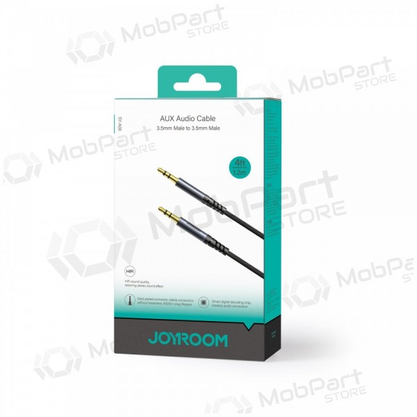 Audio Kabel Joyroom SY-A08 3,5mm to 3,5mm 1.2m Schwarz