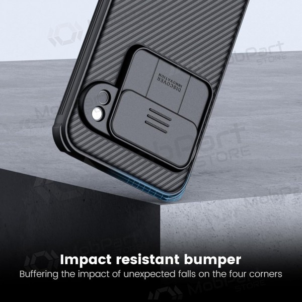 Google Pixel 7 Handyhülle „Nillkin CamShield Pro“ (Schwarz)