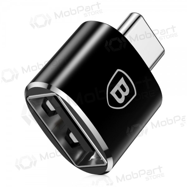 Adapter Baseus USB-A to Type-C OTG Schwarz CATOTG-01