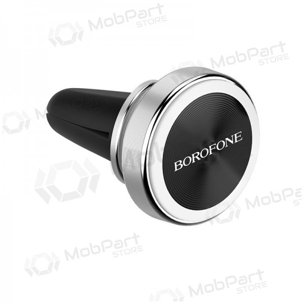 Automobilinis Universal telefono laikiklis Borofone BH6, tvirtinamas ant ventiliacijos grotelių, magnetinis, Schwarz