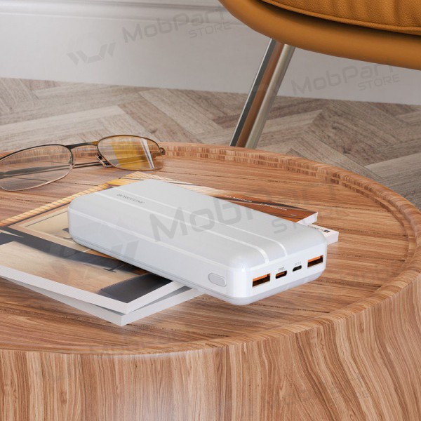 Externe Batterie Power Bank Borofone BJ9A Type-C PD+Quick Charge 3.0 (3A) 20000mAh Weiß Externe Batterie Power Bank Borofone BJ9A Type-C PD+Quick Charge 3.0 (3A) 20000mAh Weiß