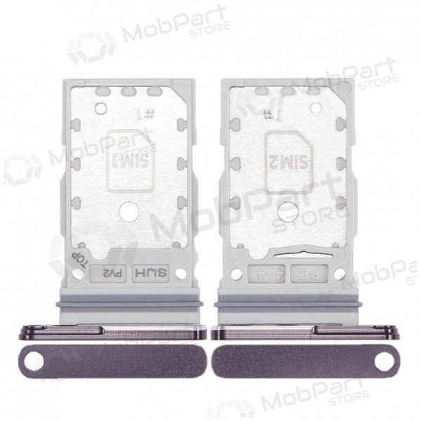 Samsung S908 Galaxy S22 Ultra Dual SIM-Kartenhalter (Schwarz) (service pack) (original)