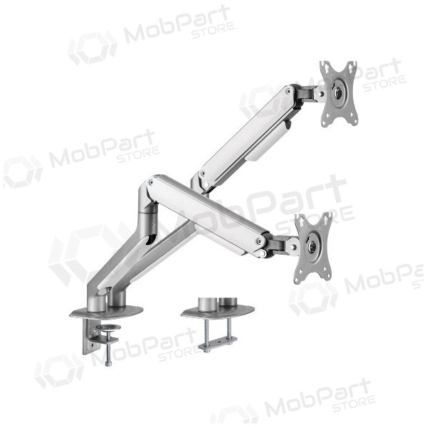 Dviejų 17”-32” monitorių spyruoklinis laikiklis