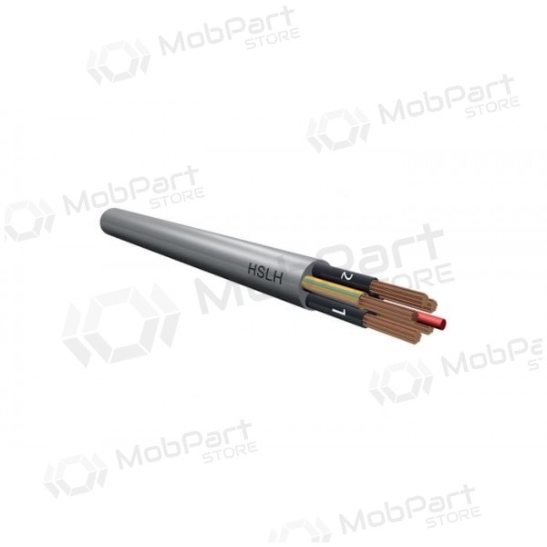 Flexibles Kabel Elmat HSLH-JZ 4x0.75 mm² Kupfer LSZH CPR Cca 300/500 V