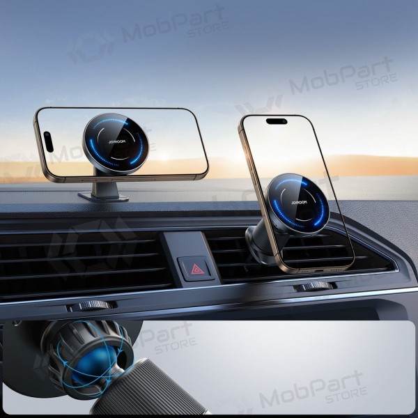 Automobilinis laikiklis-Ladegerät Joyroom JR-ZS502 MagSafe 15W (air vent/dashboard) Schwarz